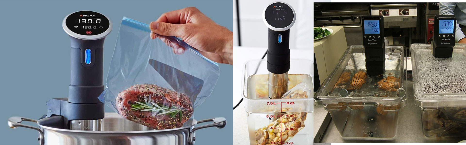  استفاده از روش پخت تحت خلاء (Sous-vide) در آشپزی حرفه ای