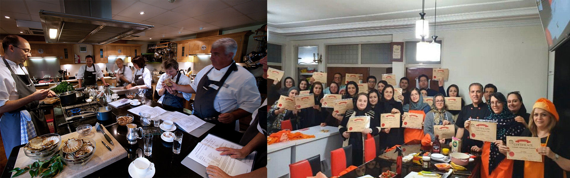 مدارس آشپزی در آمریکا و ایران جهت دانشجویان آشپزی