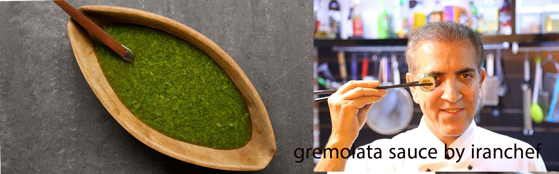 آموزش و طرز تهیه سس گرمولاتا gremolata sauce by iran chef 